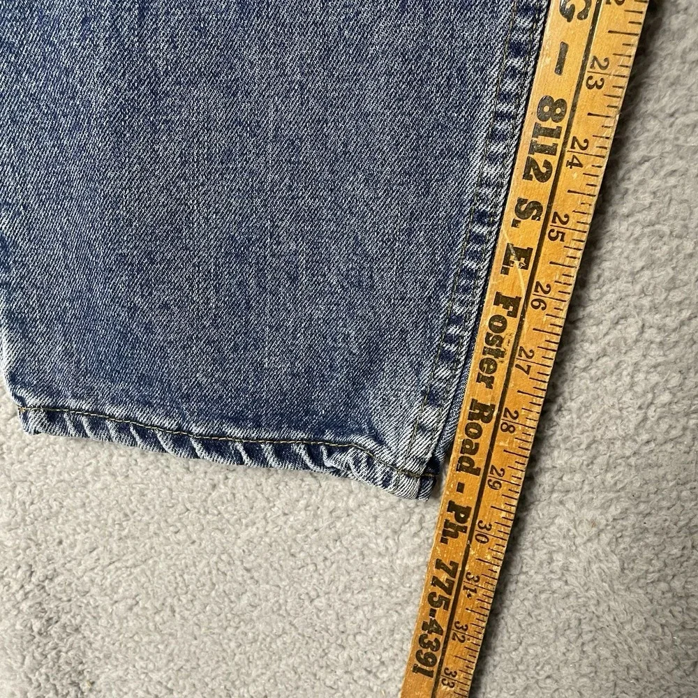 Vintage Levis 550 Jeans Mens 42x30 Blue Relaxed Taper Denim Pants VTG 80s 90s